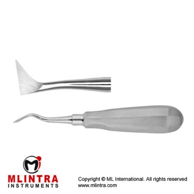 Winter Root Elevator Left Stainless Steel, Standard